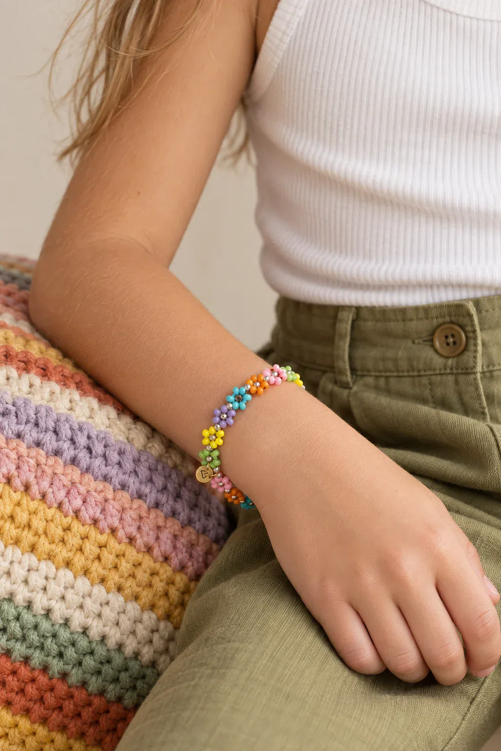 Bracelet | Daisy rainbow T2