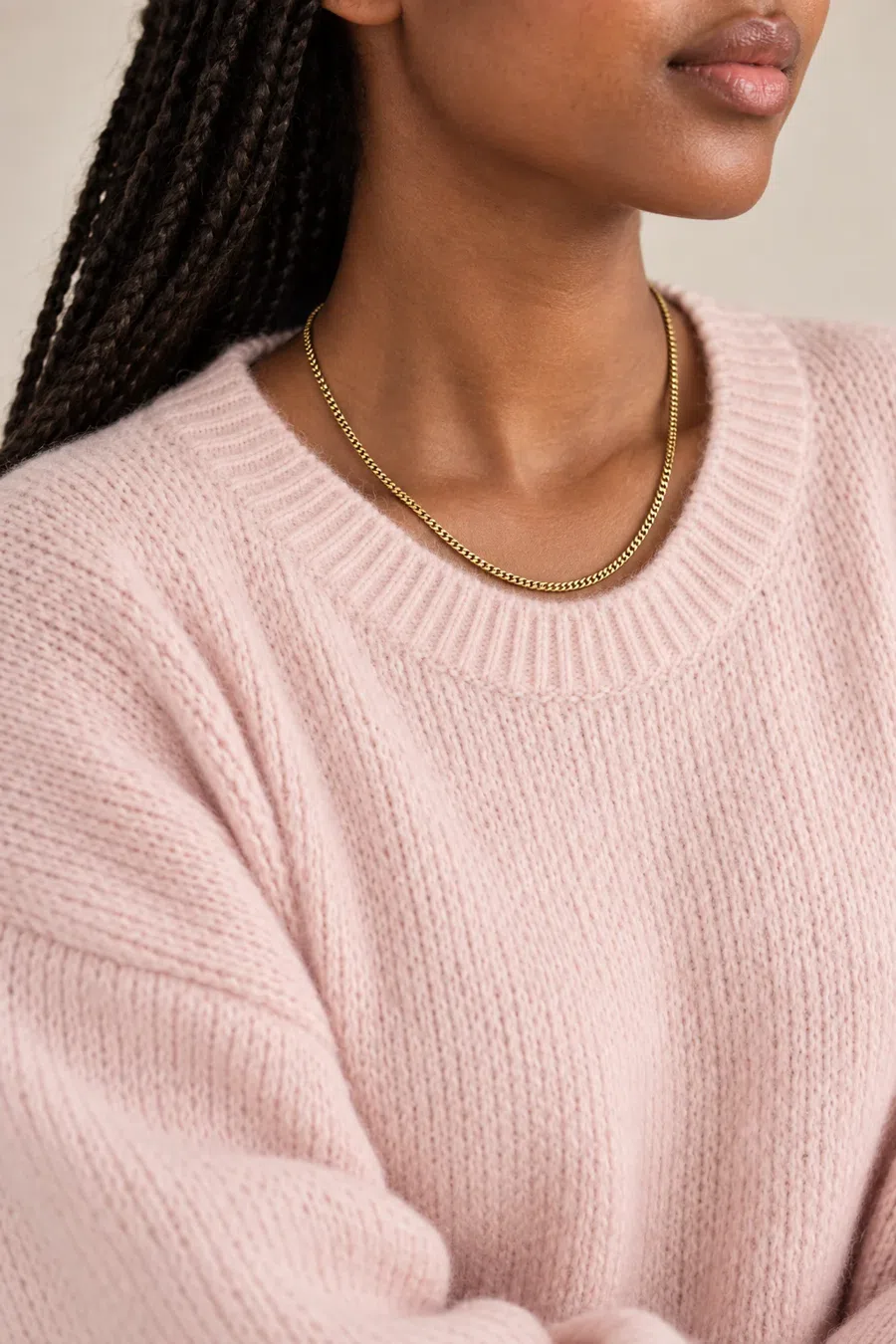 Necklace | Stainless steel plain