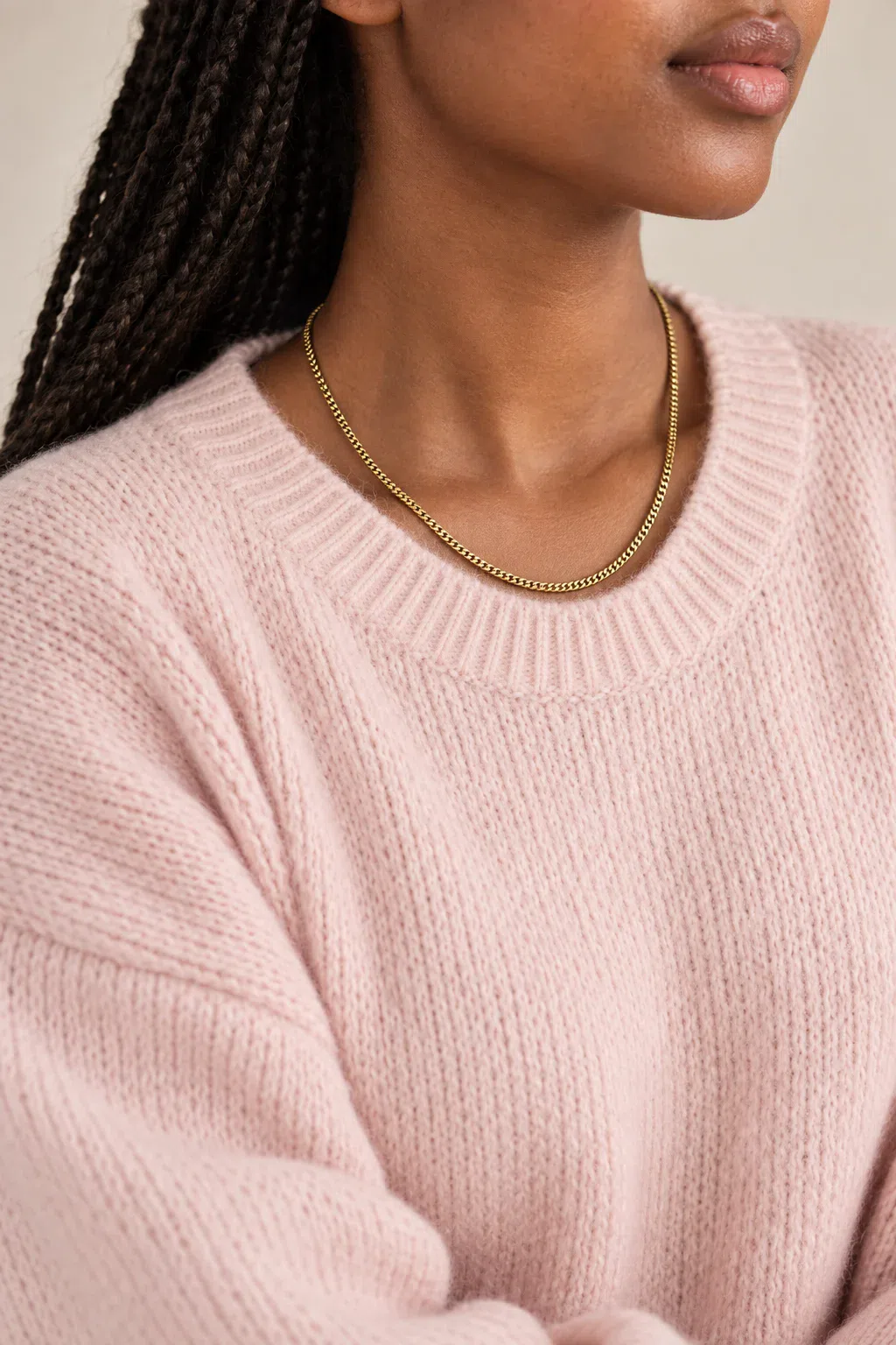 Necklace | Stainless steel plain