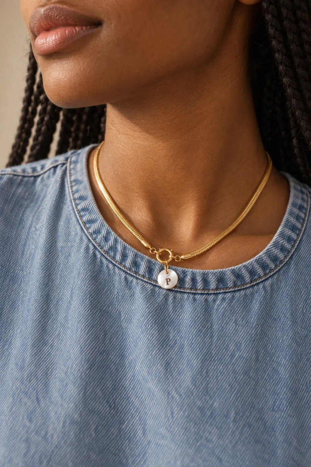 Charm | Initials pearl letter
