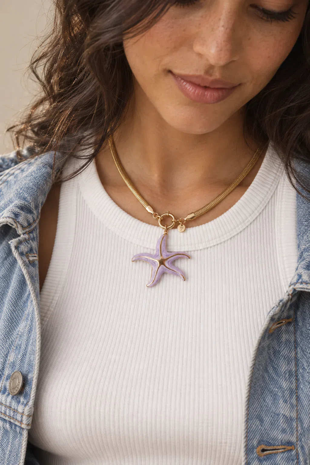 Charm | Big lilac starfish