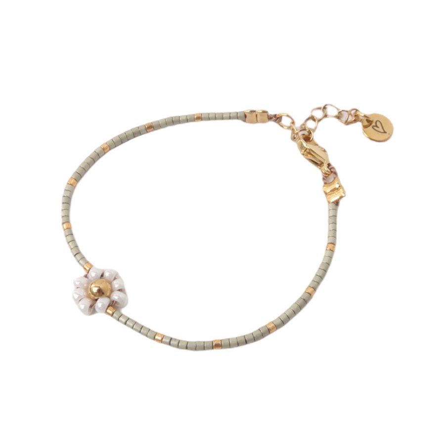 Bracelet/anklet | Daisy white