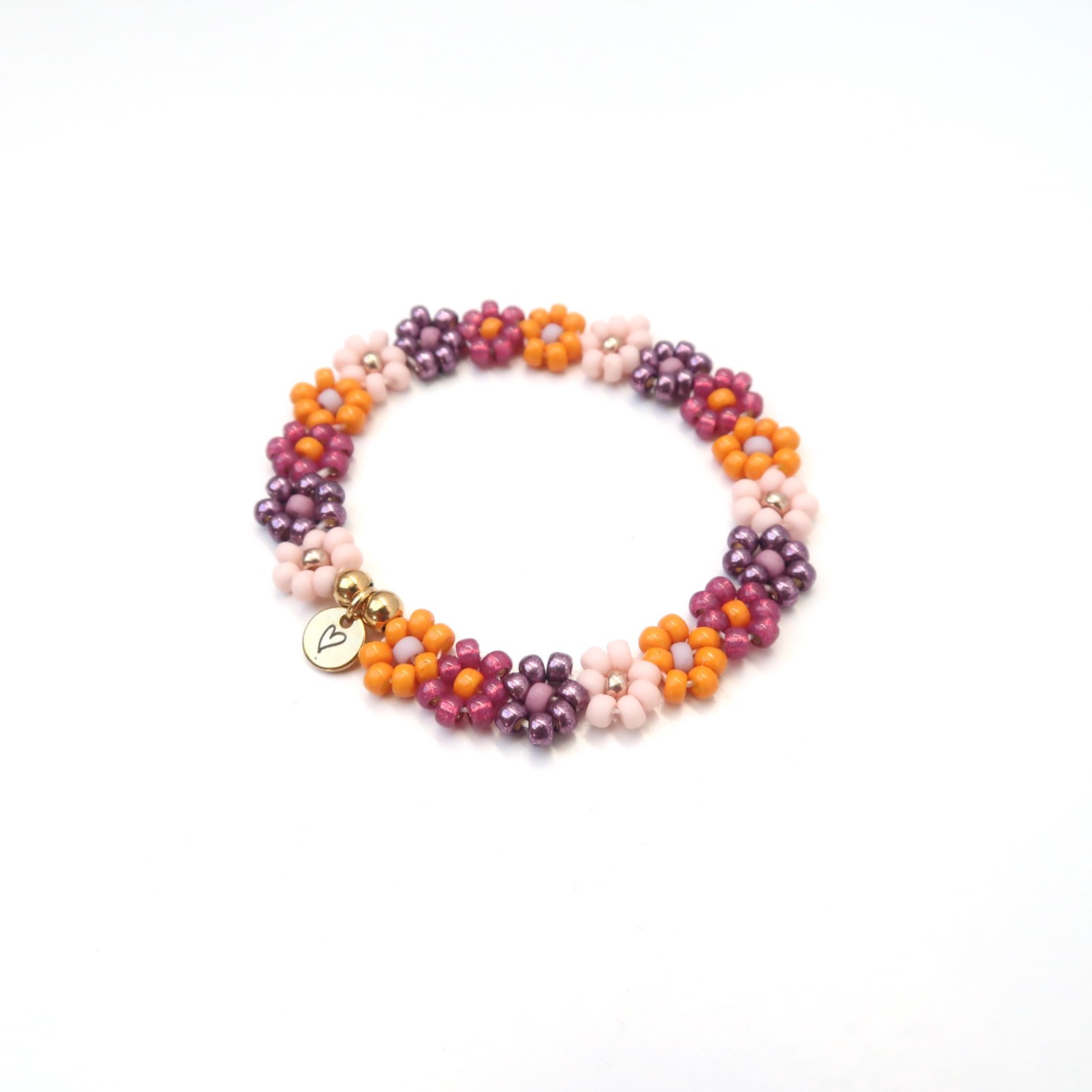 Bracelet | Daisy 4 colors fuchsia T2