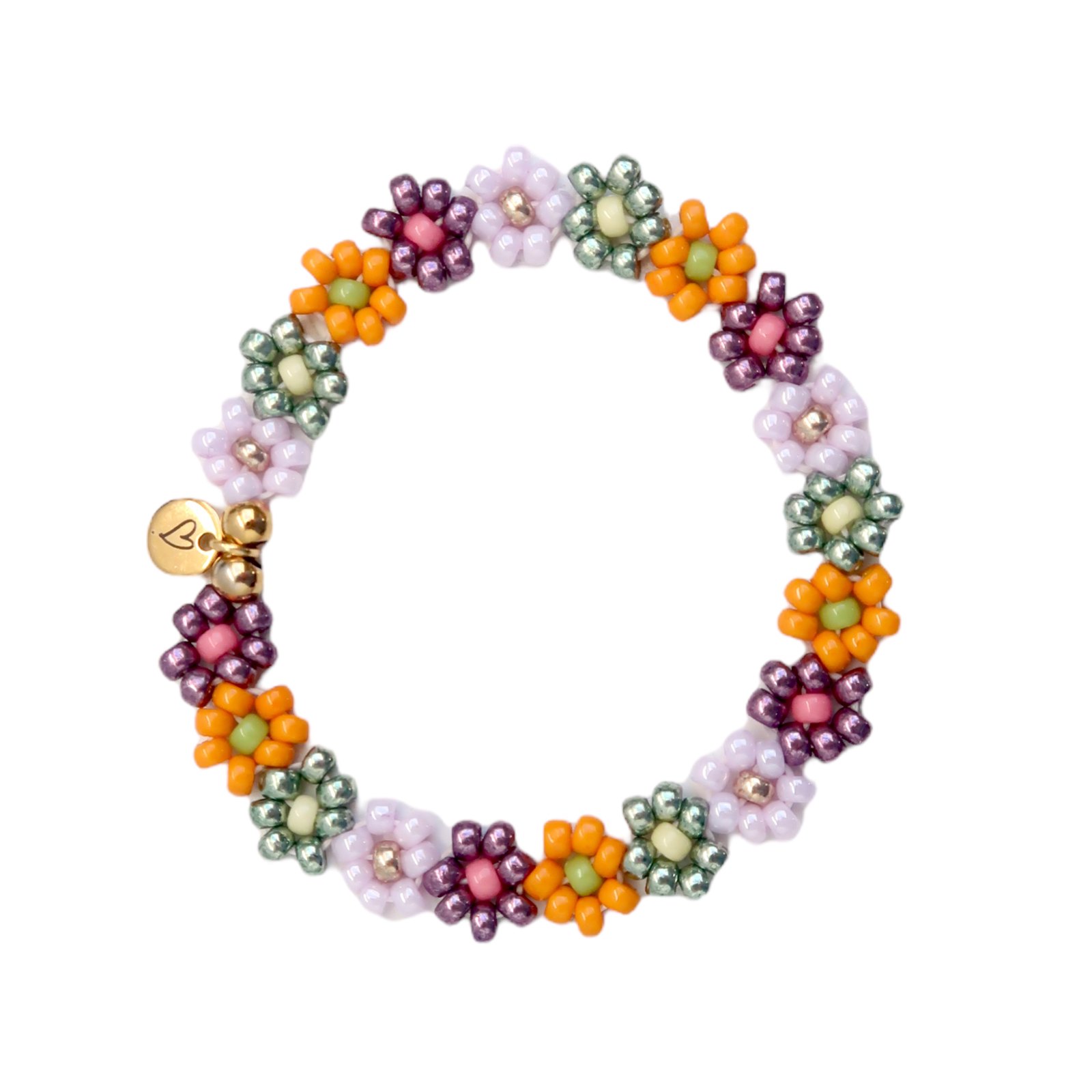 Bracelet | Daisy 4 colors shiny green T2