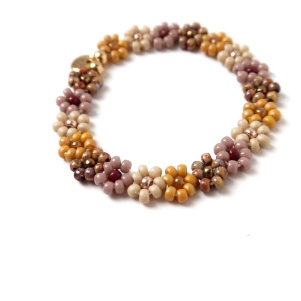 Bracelet daisy | Earth 4 colors T2