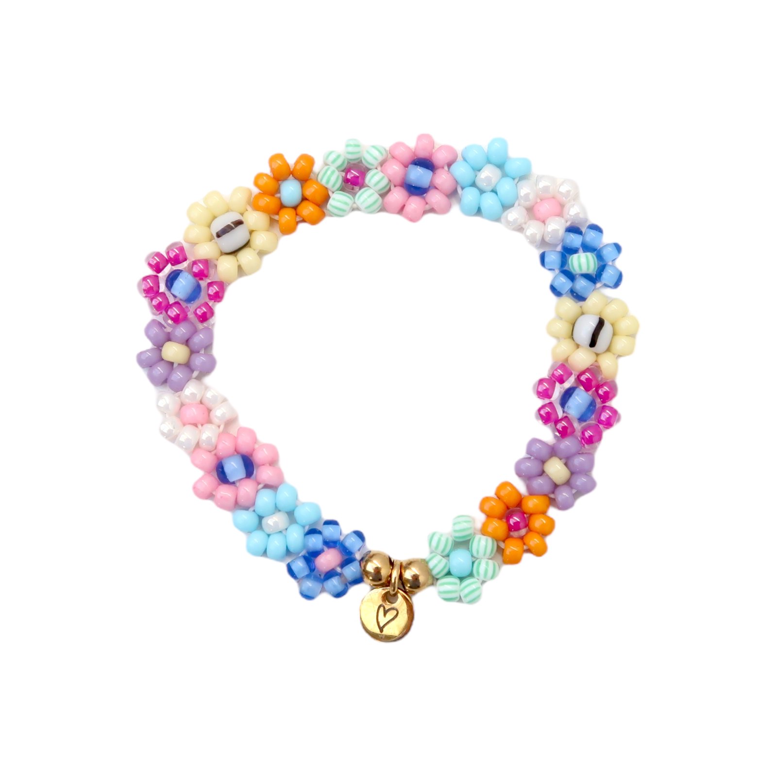 LOVEissue bracelet daisy | Elastic color party T2