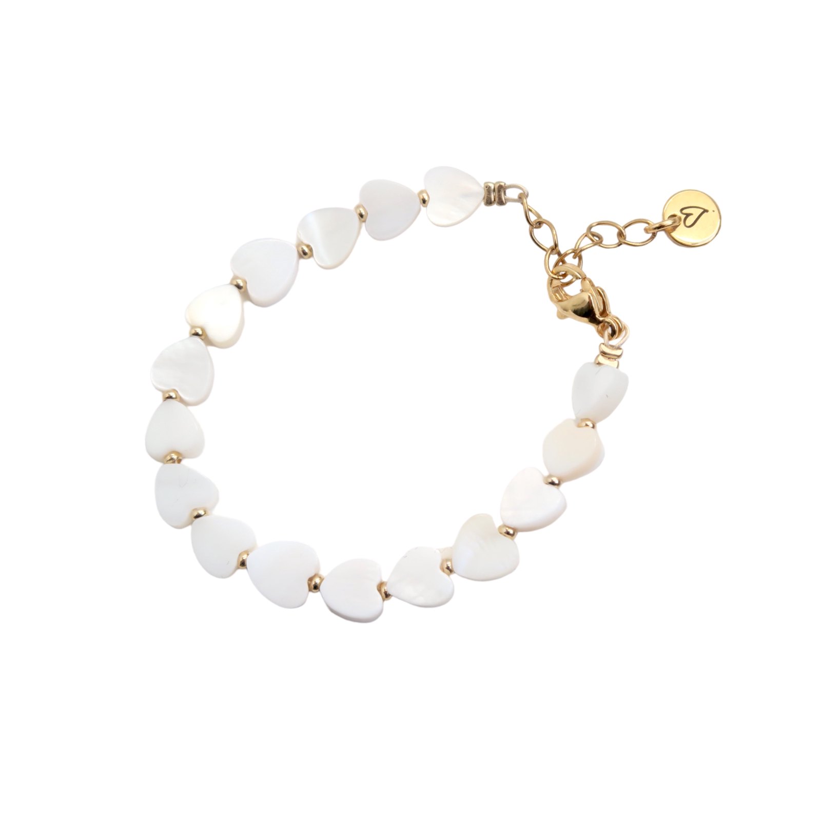 Bracelet | Shell hearts T1