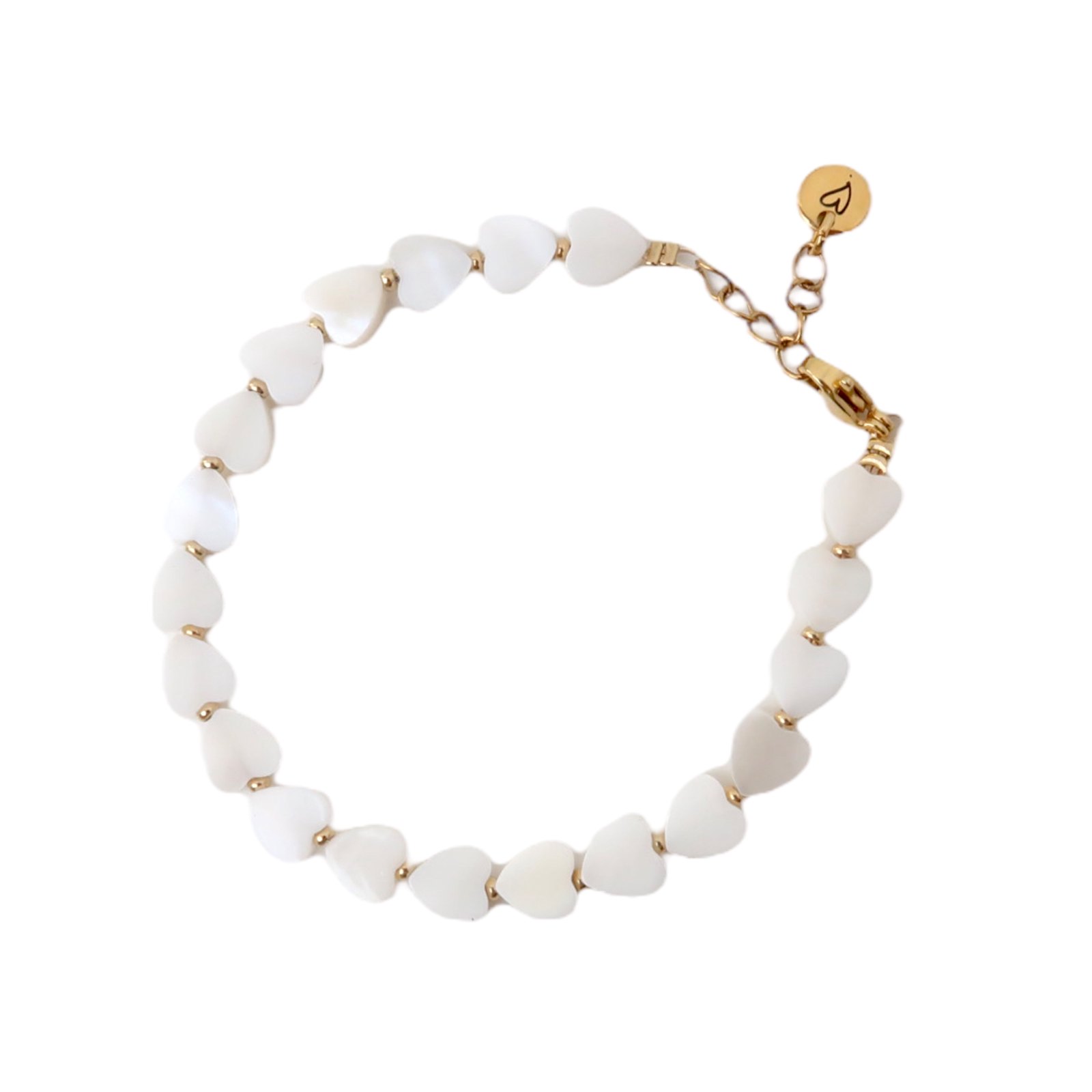 Bracelet | Shell hearts T3