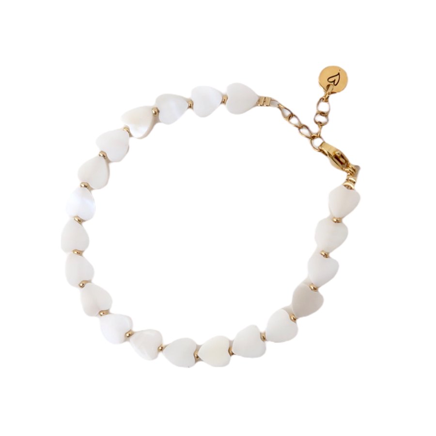 Bracelet | Shell hearts T3