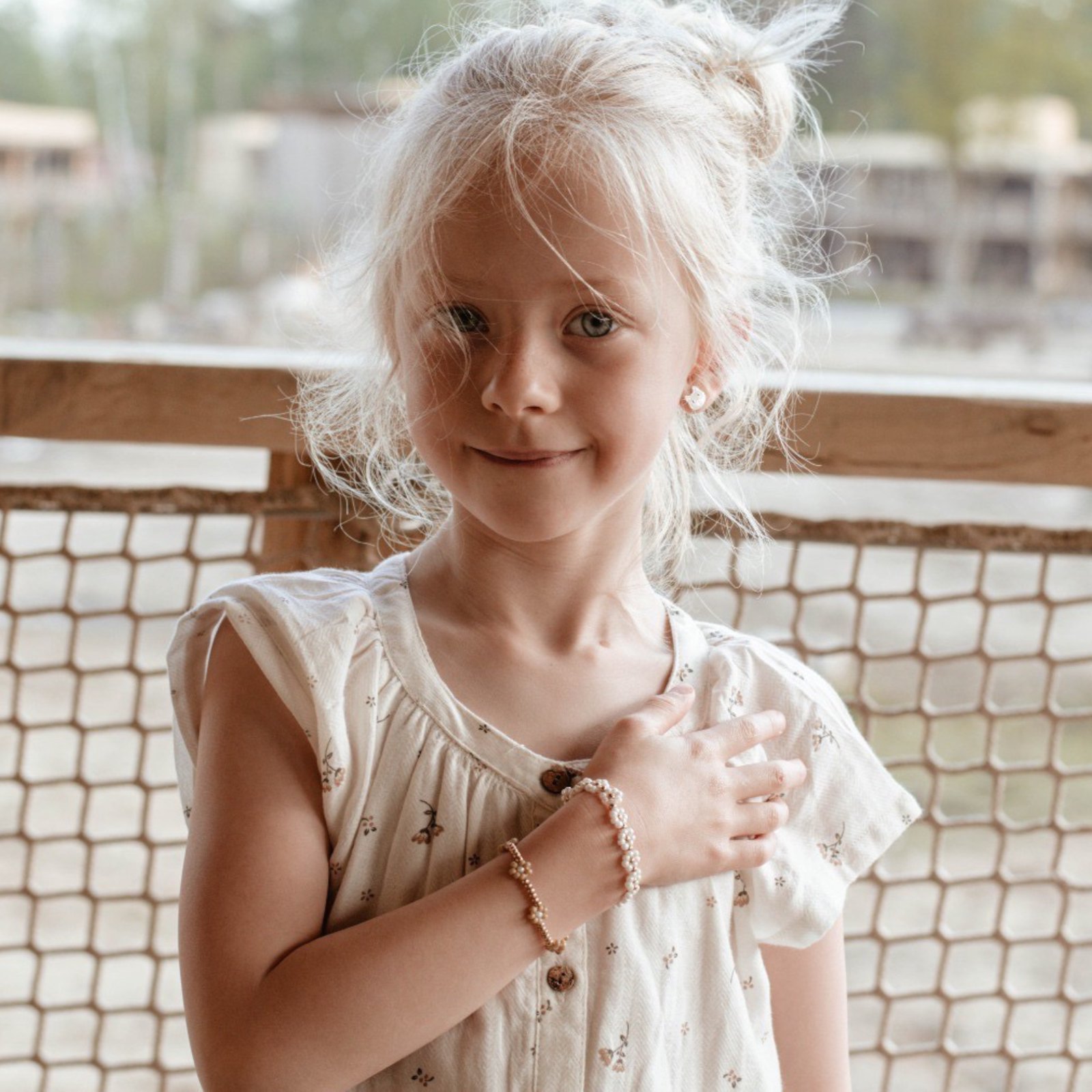 Bracelet | Daisy pearl T2
