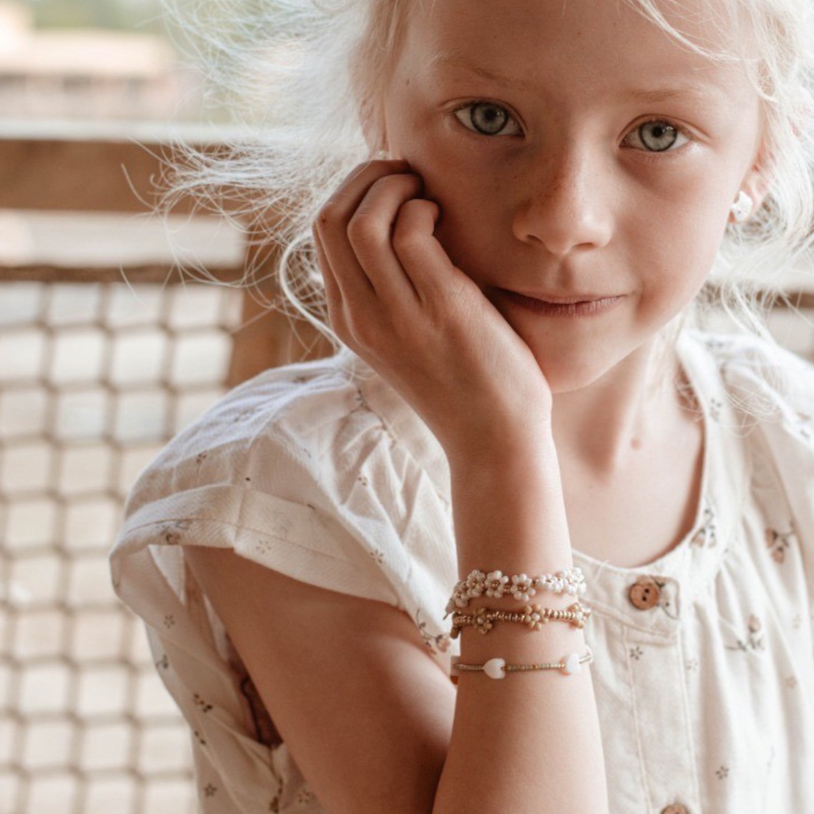 Bracelet | Shell hearts T1