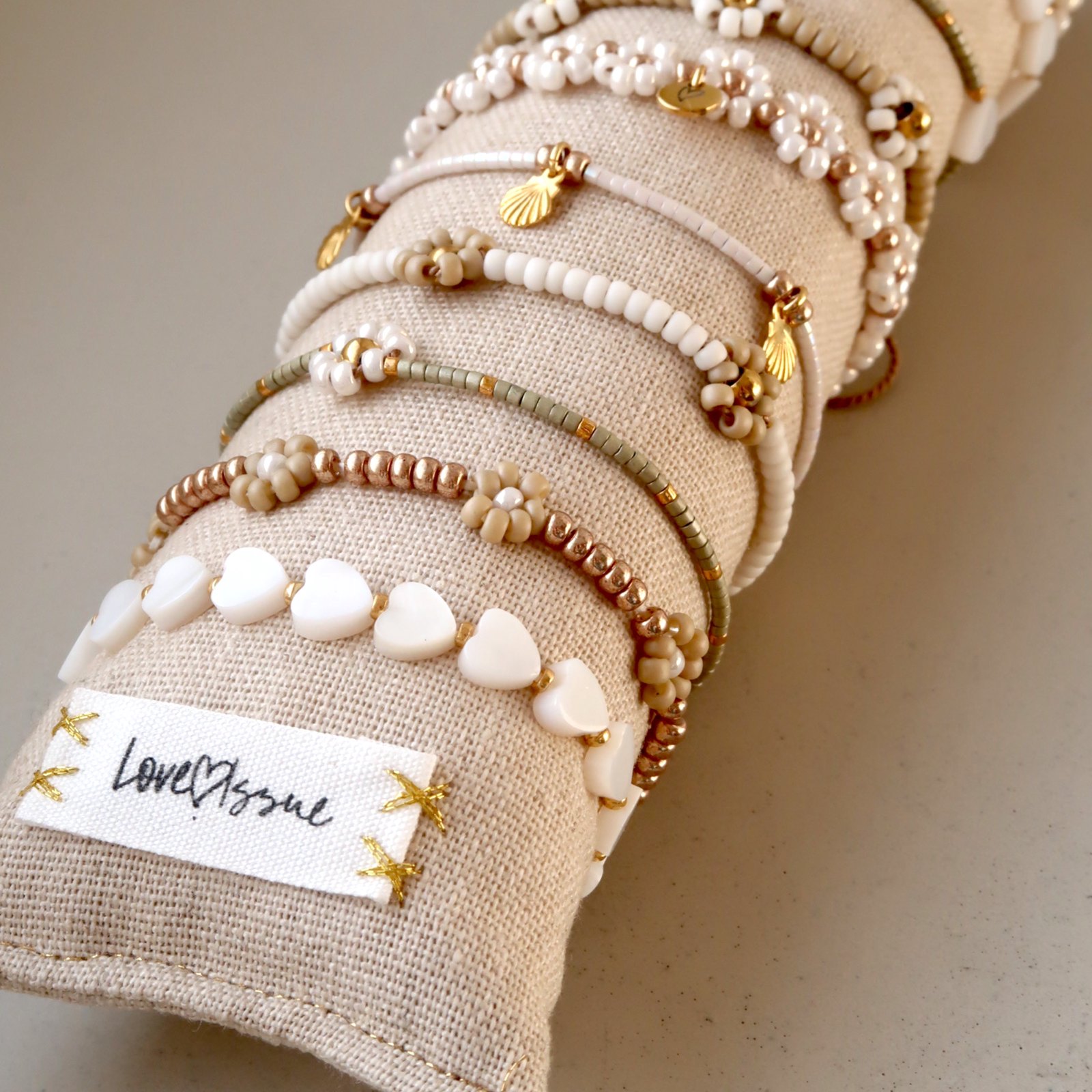 Bracelet | Shell hearts T3