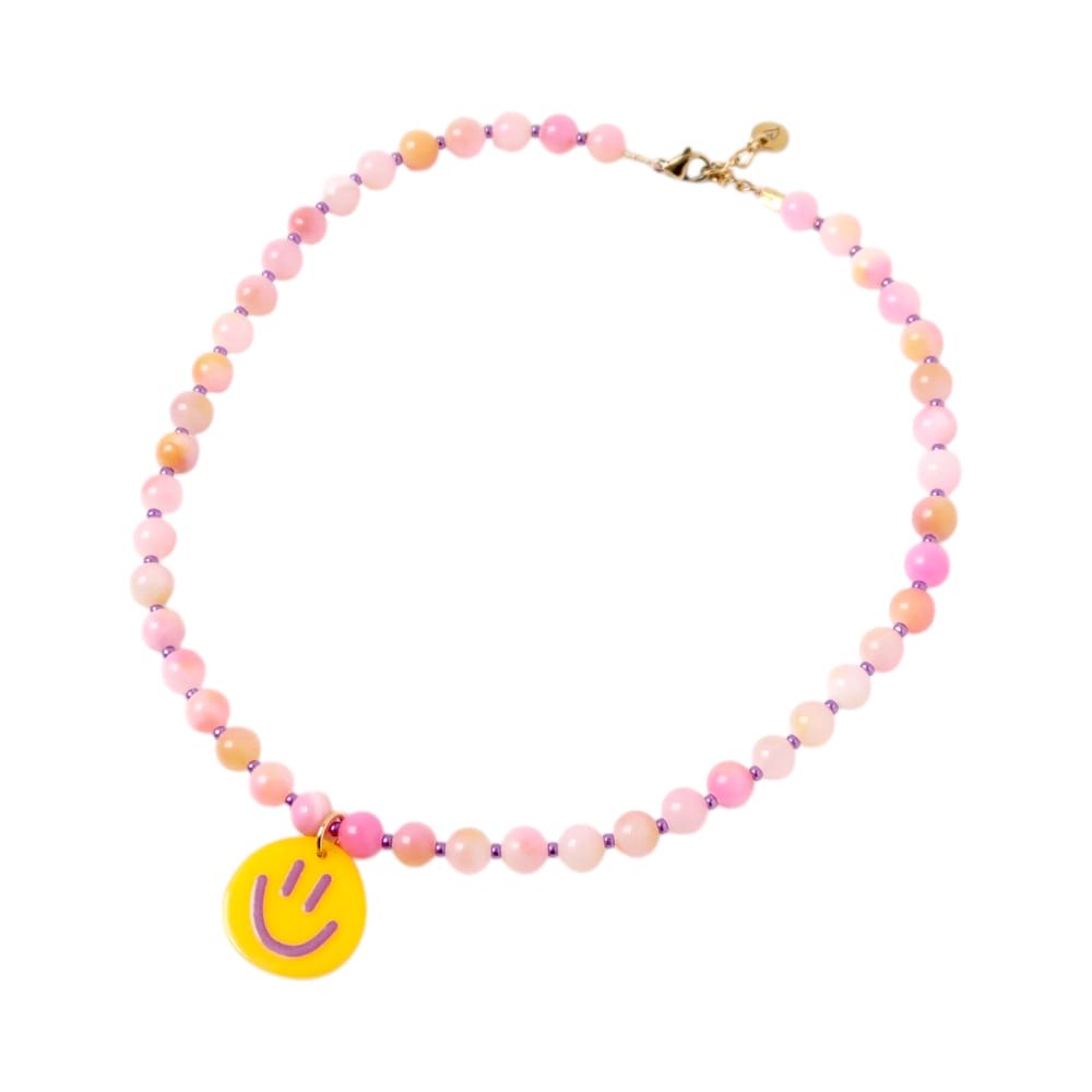Necklace | Big yellow smiley