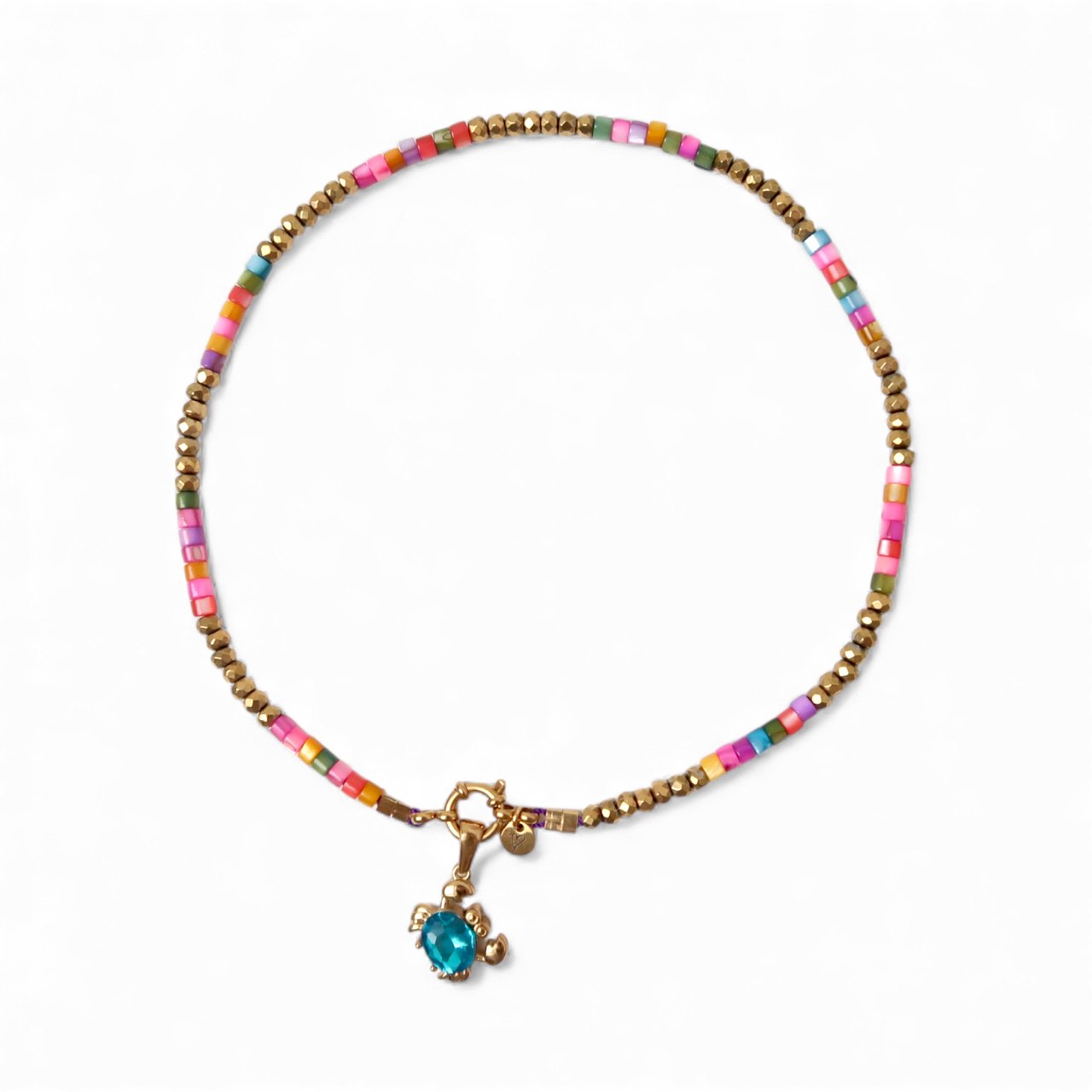 Necklace | Necklace colorful hermatite