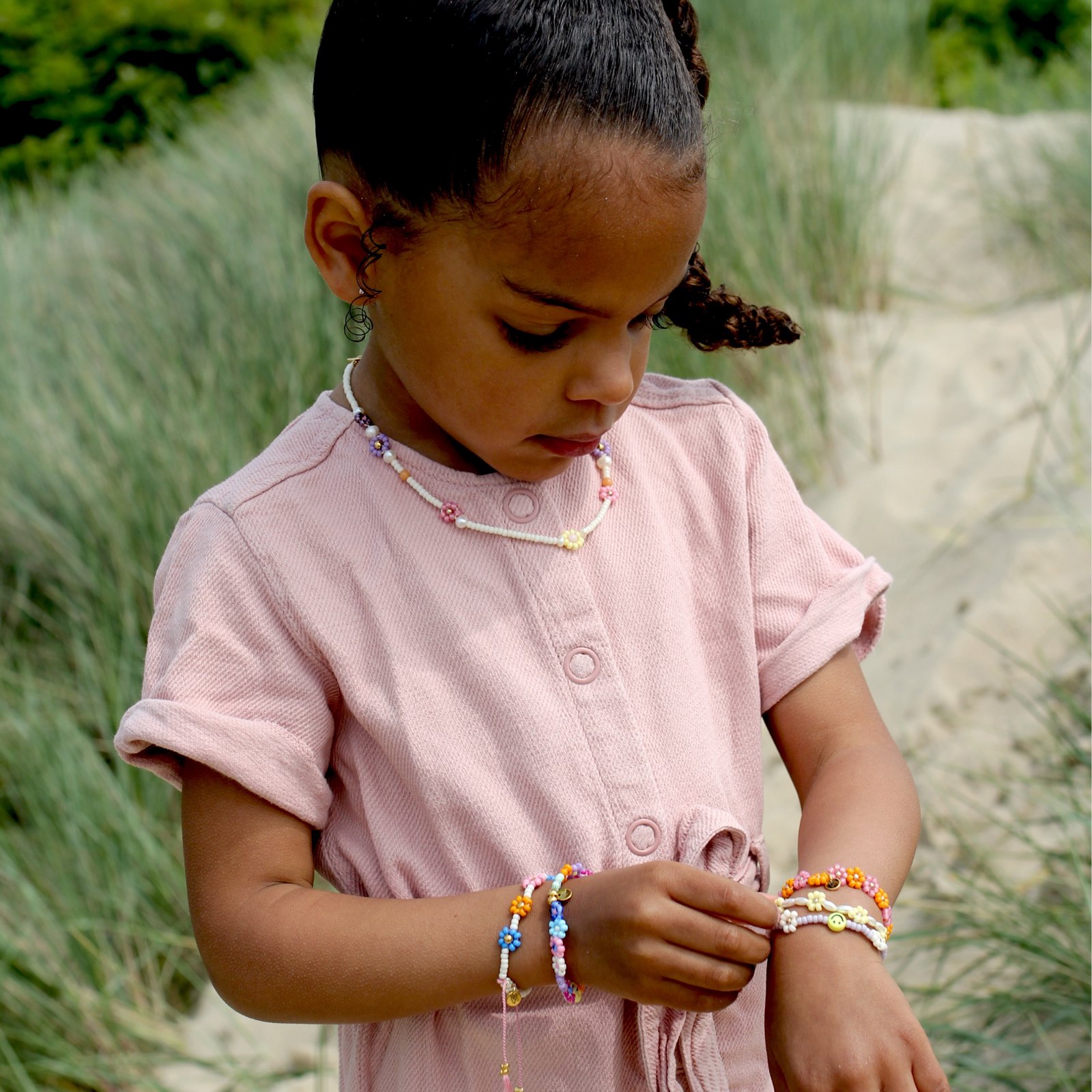 Necklace | Daisy shell pearl
