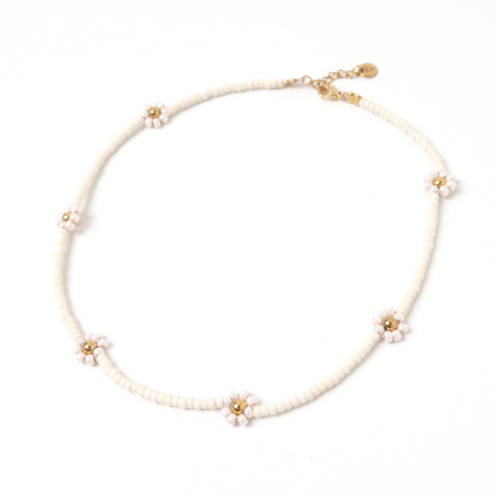 Necklace | Daisy ivoy pearl