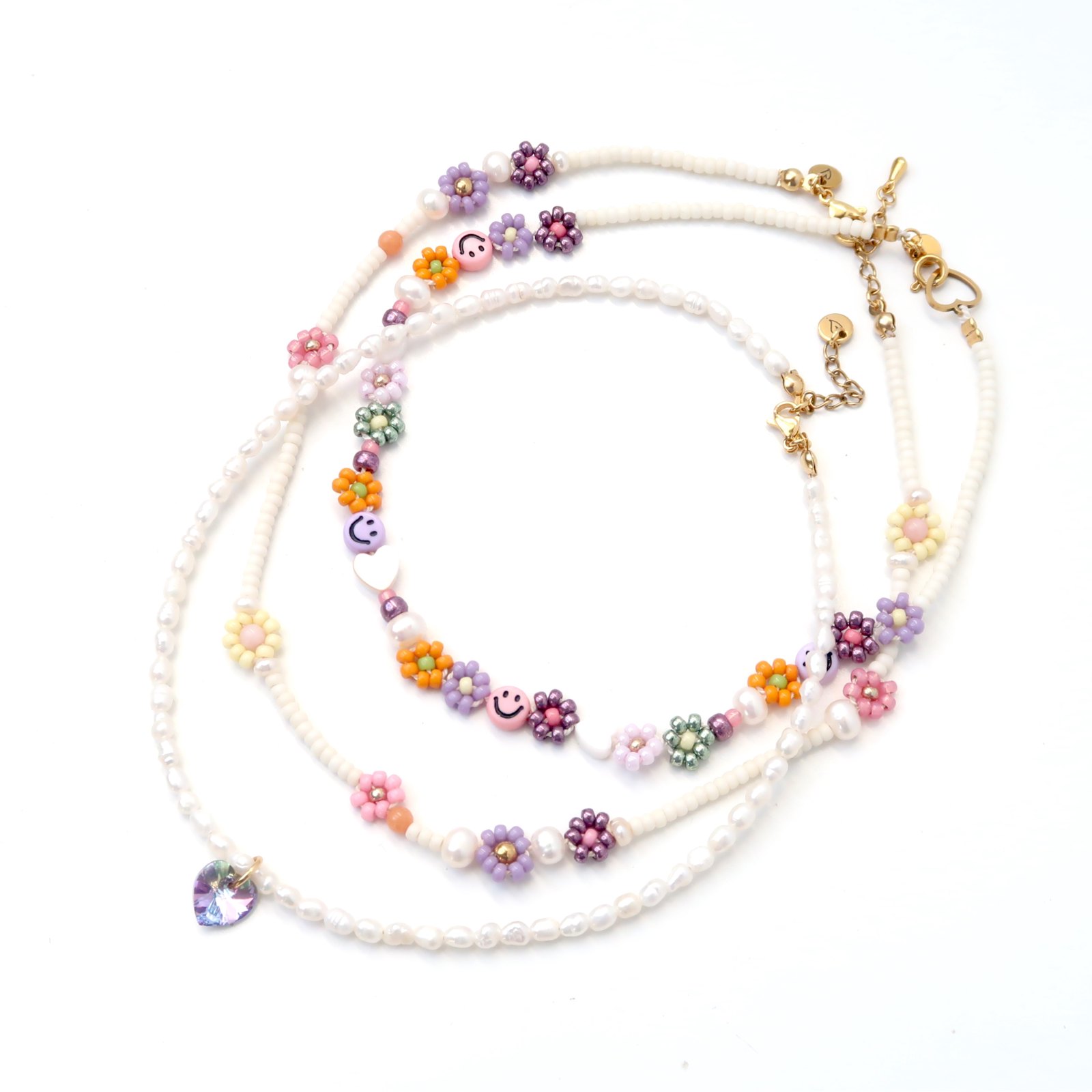 Necklace | Daisy shell pearl