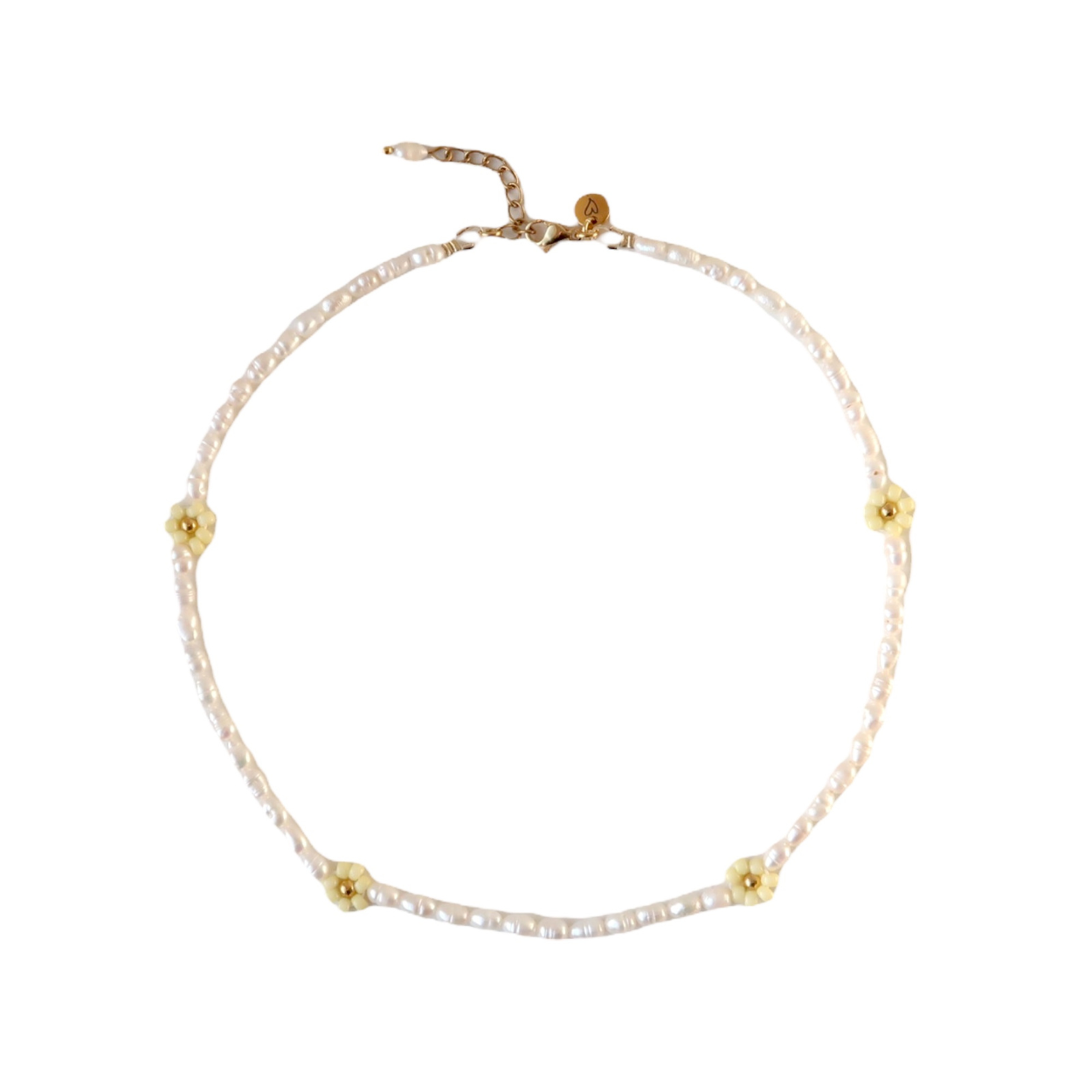 Necklace |  Shortie daisy sunshine