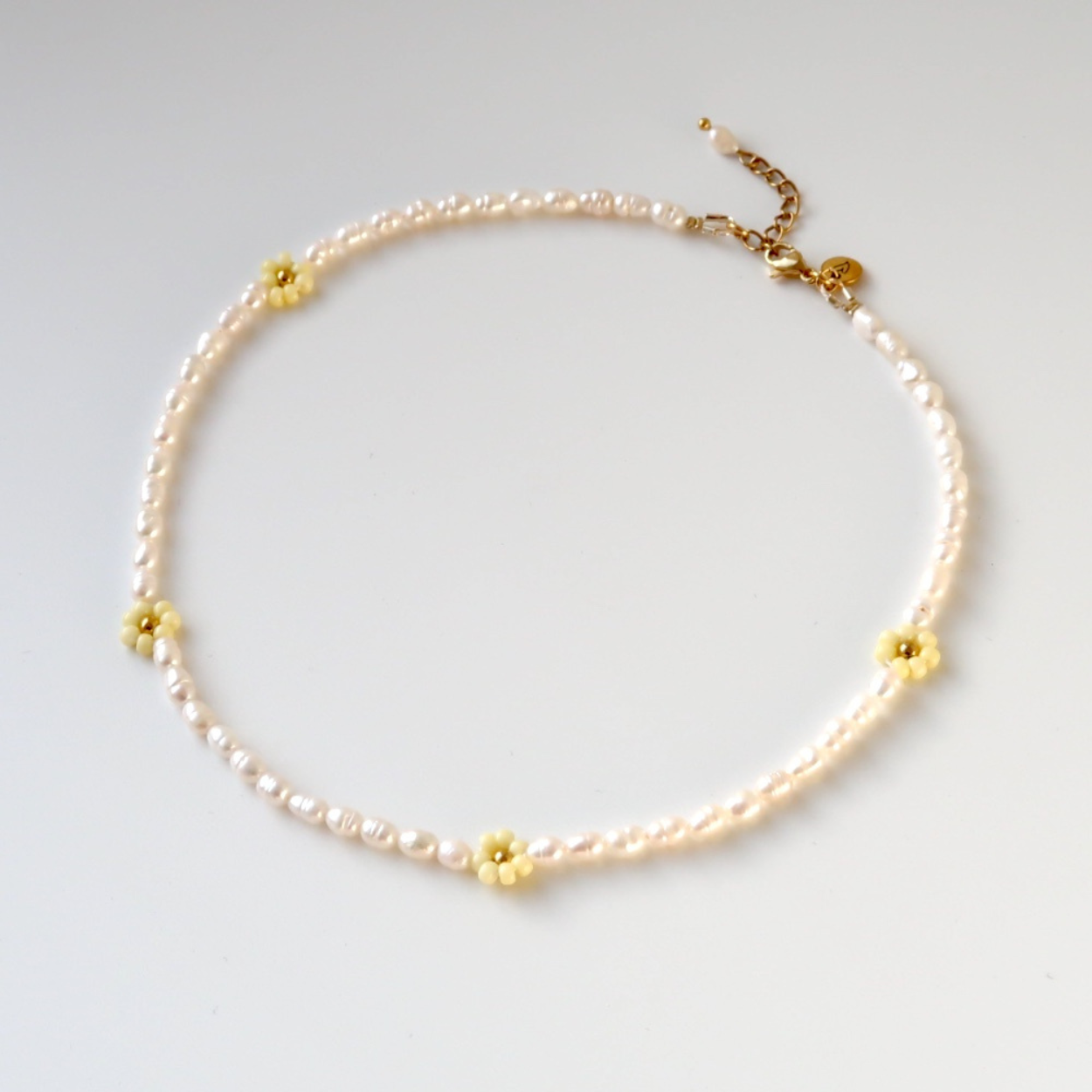 Necklace |  Shortie daisy sunshine
