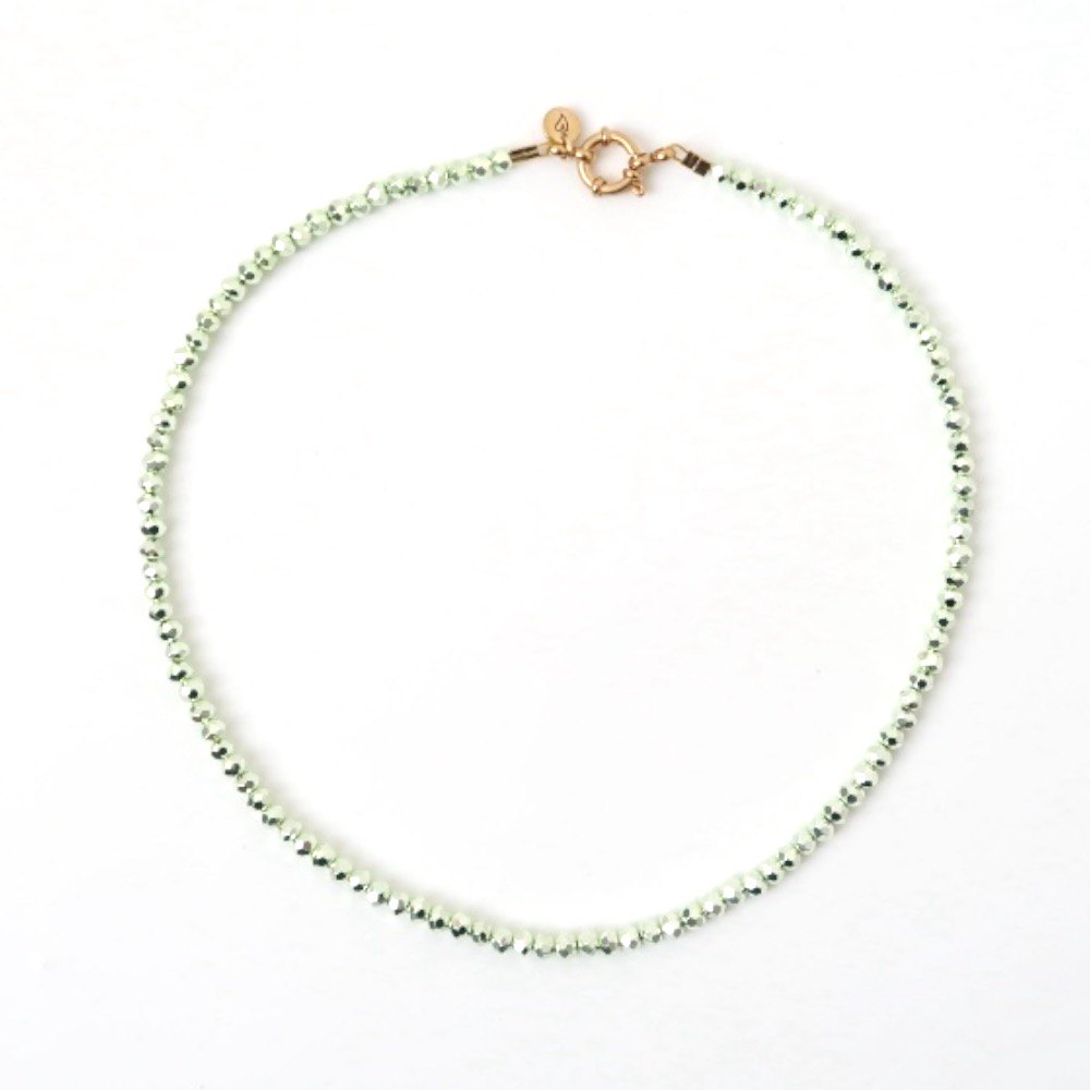 Necklace | Sparkle green