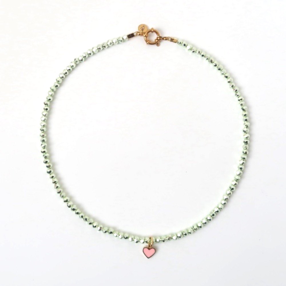 Necklace | Sparkle green