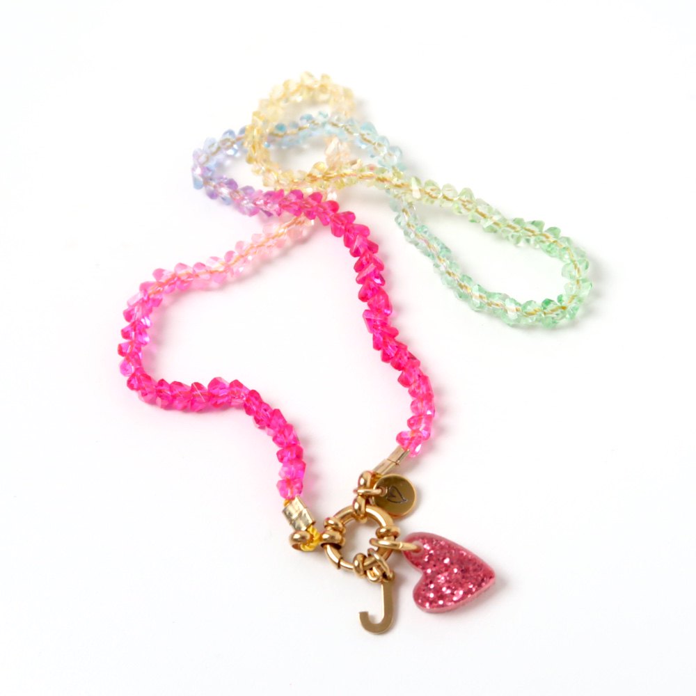 Necklace | Color tri fuchsia