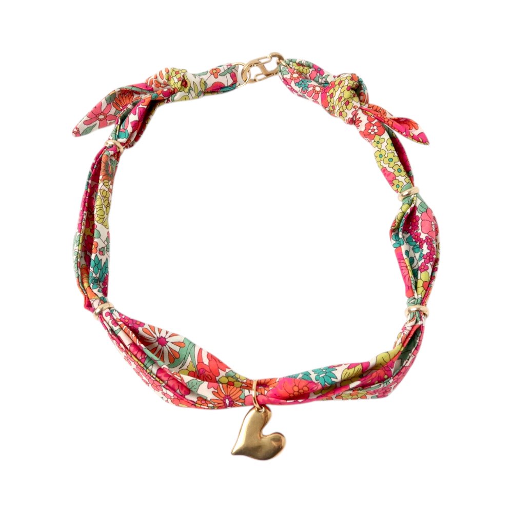 Twilly necklace | Coral flower