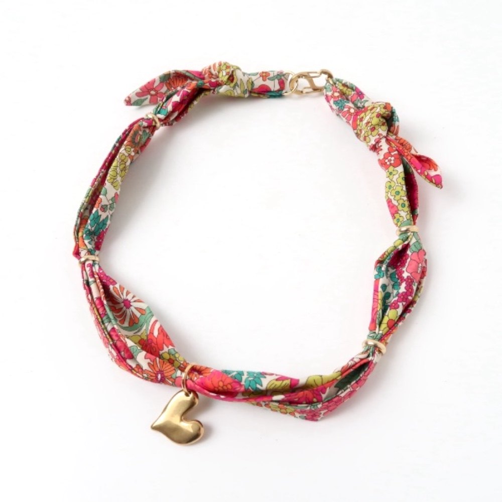 Twilly necklace | Coral flower