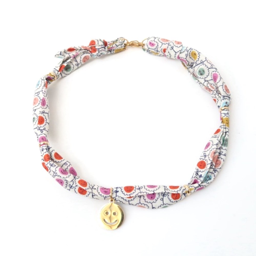 Twilly necklace | Smiley