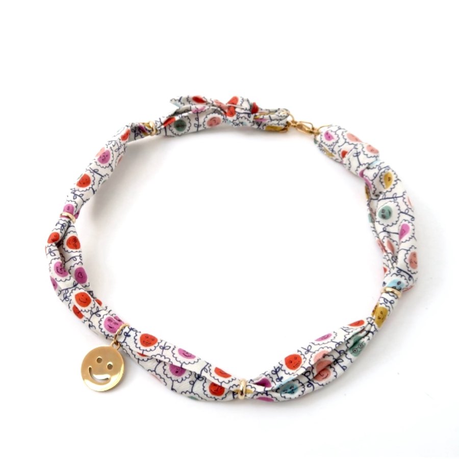Twilly necklace | Smiley