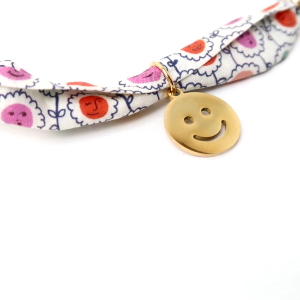 Twilly necklace | Smiley