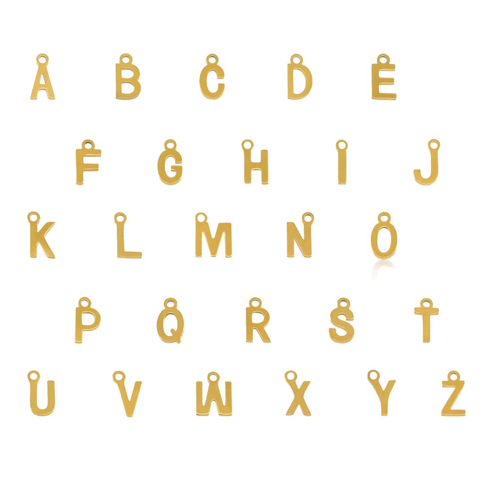 Charm | Initials stainless steel choose letter