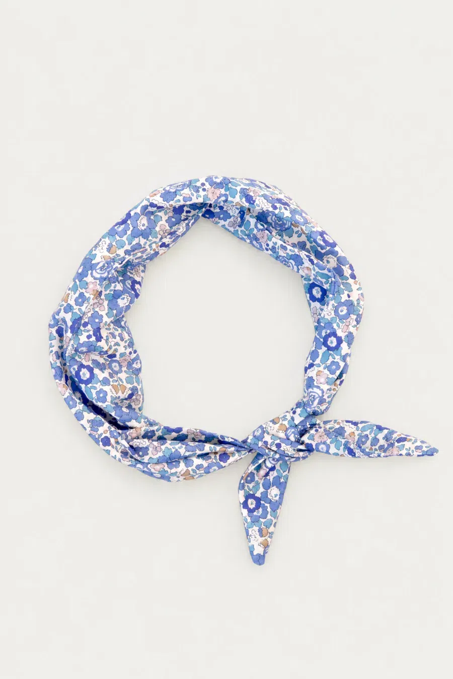 LOVEissue Twilly scarf | Blue bouquet