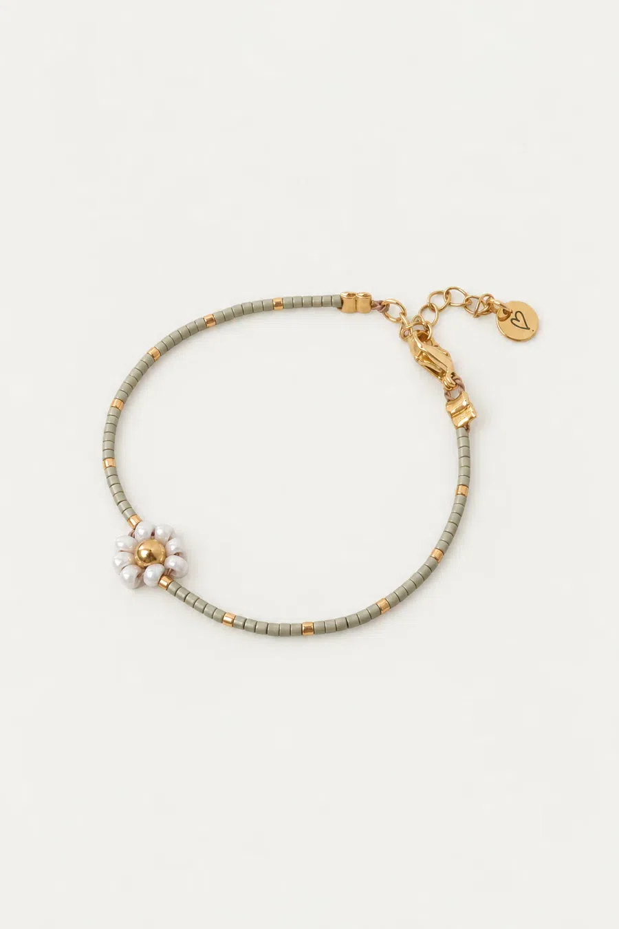 Bracelet/anklet | Daisy white