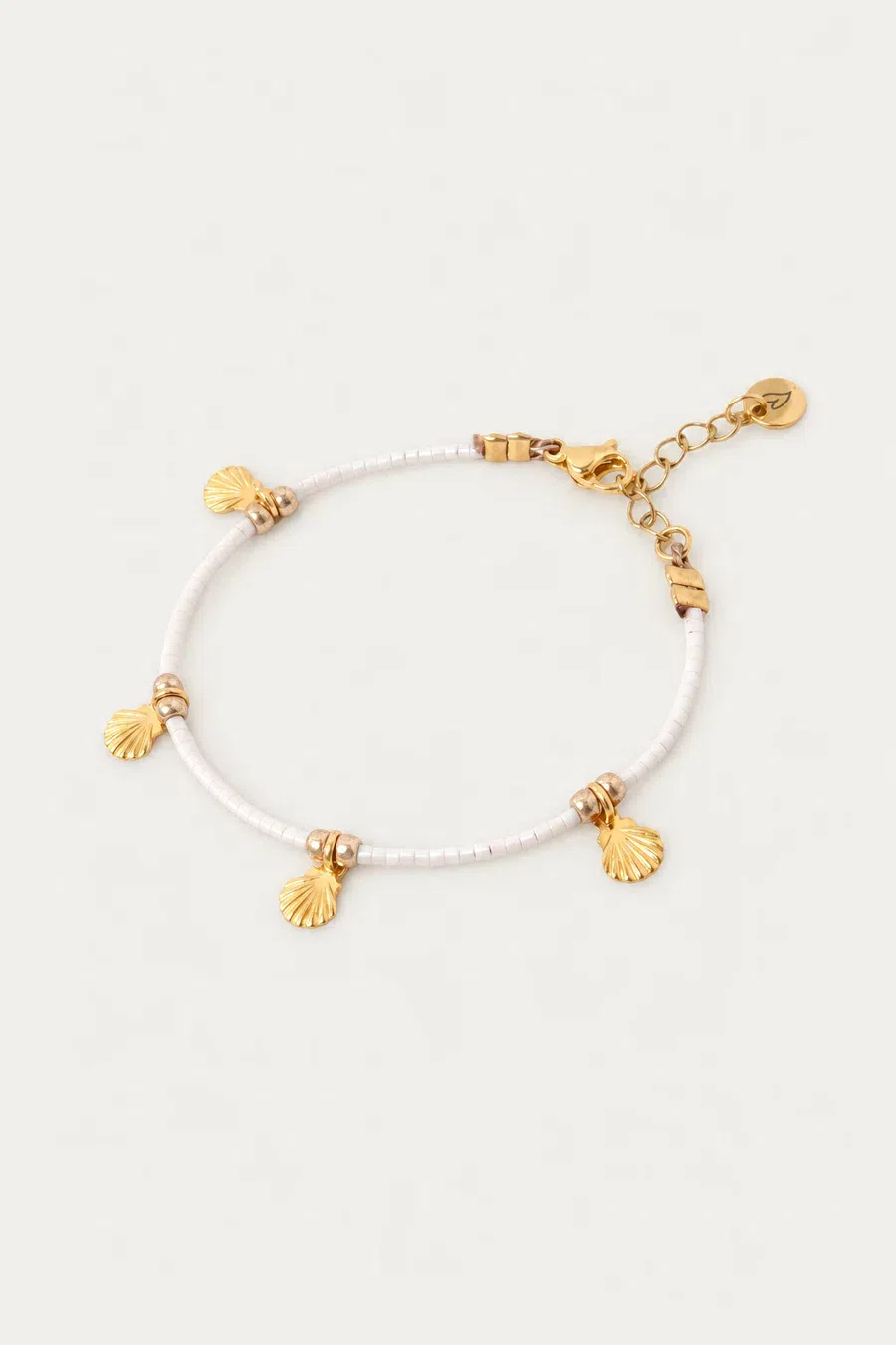 Bracelet/anklet | White shell