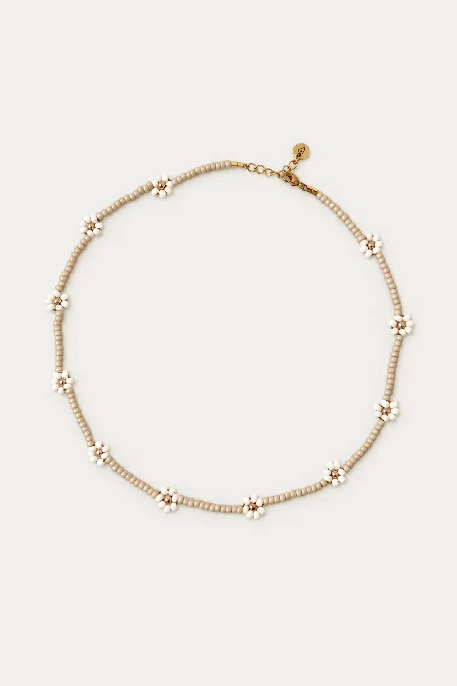 Necklace | Daisy neutral / ivory