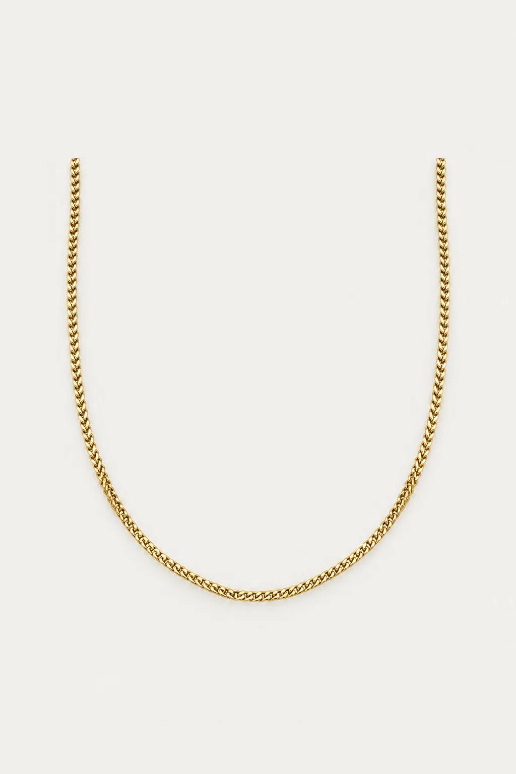 Necklace | Stainless steel plain