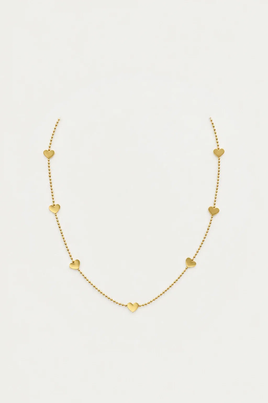 Necklace | Stainless steel hearts