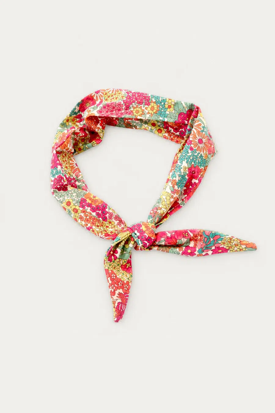 LOVEissue Twilly scarf | Coral flowers