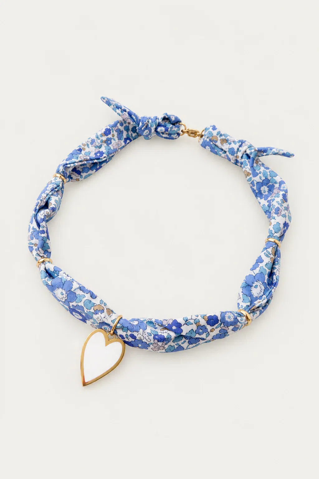 Twilly necklace | Blue bouquet
