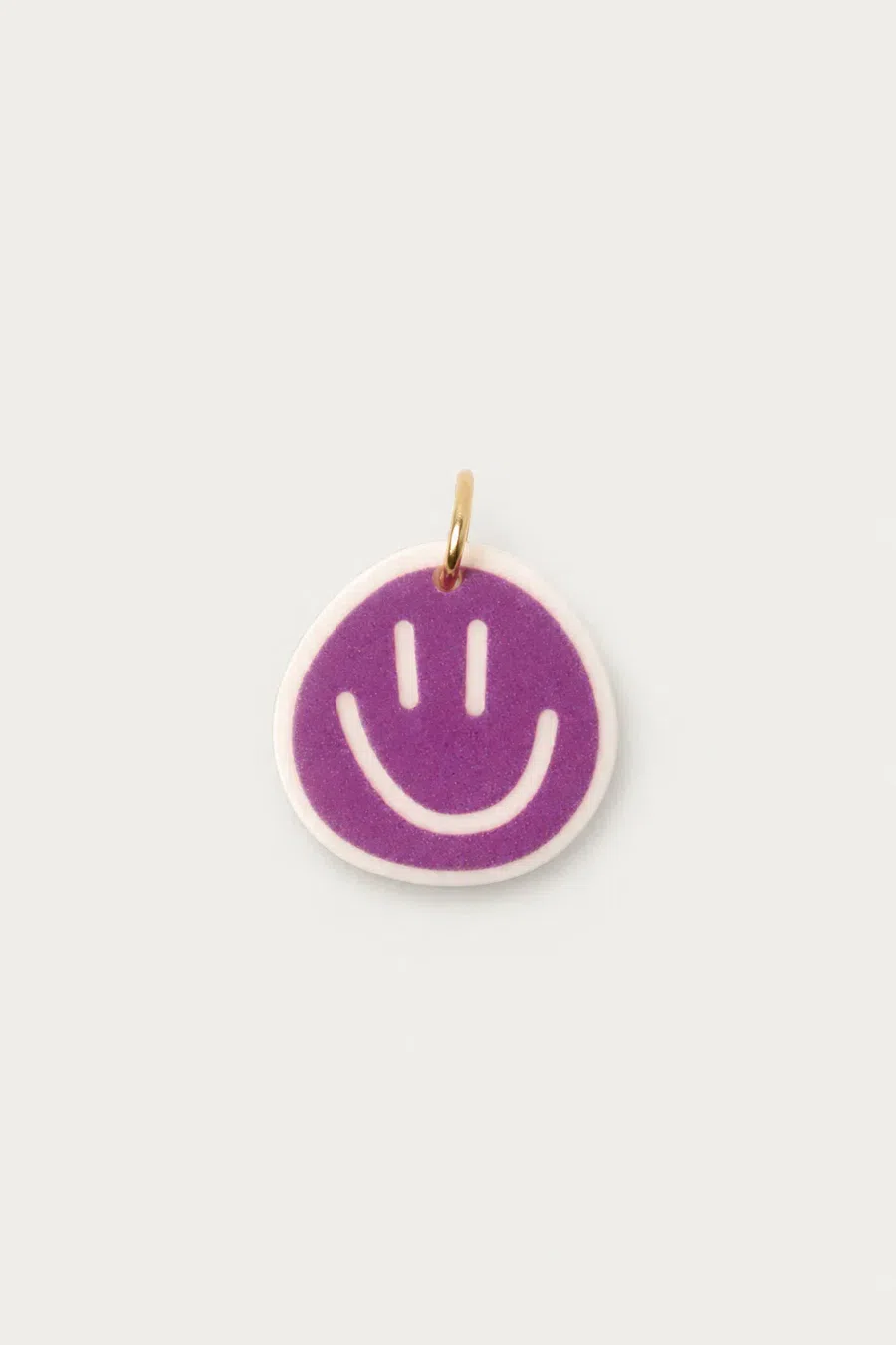 Charm | Big purple smiley