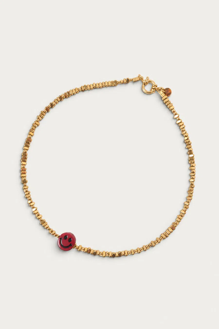 Necklace | Necklace hematite smiley